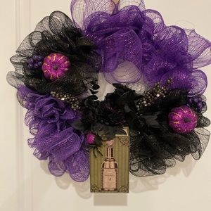 !!!!!CUTE !!!!!! Handmade Halloween Wreath